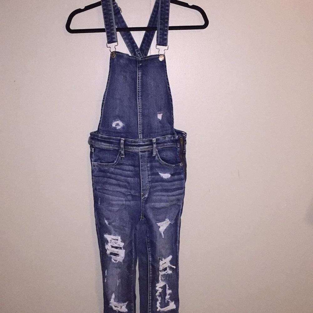 American Eagle super stretch jegging overalls